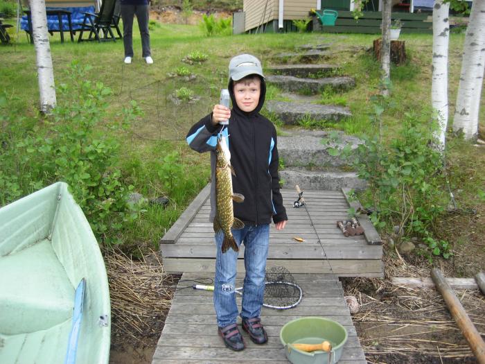Elämäni eka hauki